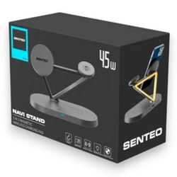 Док-станція Senteo D1 5in1 45W Black - Фото 1