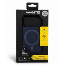 Чохол Avantis NeoLine Magnetic case для iPhone 17 Pro Antique white - Фото 1