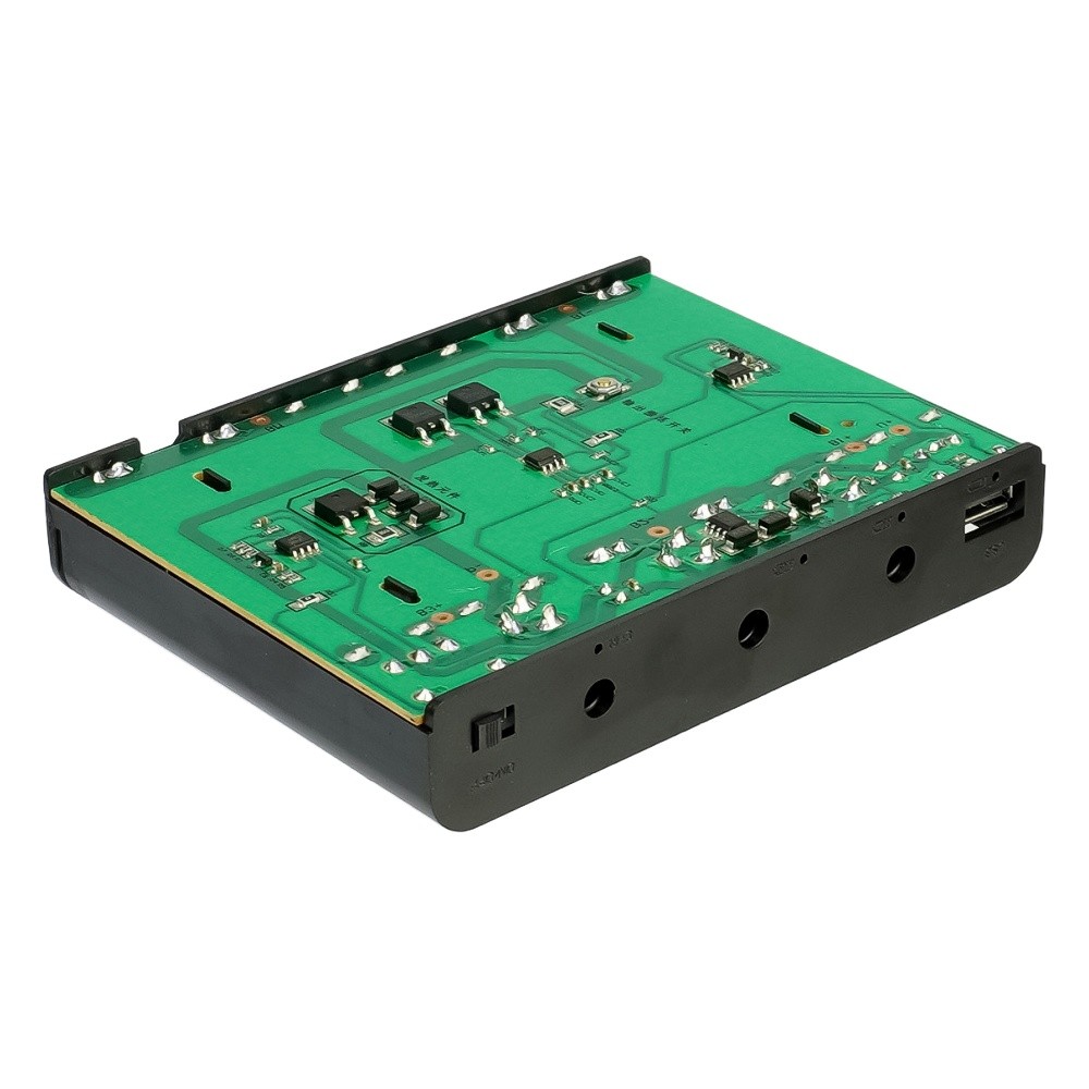 ДБЖ для мережевого обладнання 12V/9V/5V під акумулятори 18650 6шт - Фото 3