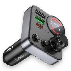 FM Transmitter Hoco E86 Black - Фото 2