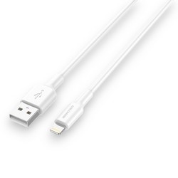USB cable Senteo SL-06 TPE USB to Lightning 2,4A Black - Фото 2