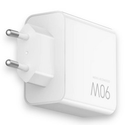 Мережевий адаптер Xiaomi 90W HyperCharge Power Adapter (3-Port) Original White - Фото 2