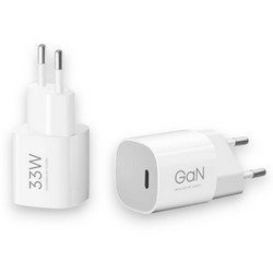 Мережевий адаптер Xiaomi 33W Nano Power Adapter (USB-C) Original White - Фото 2