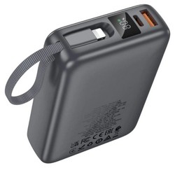 Power Bank Hoco Q39 Eminente 22.5W + PD20W 20000mAh Metal gray - Фото 2
