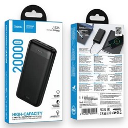 Power Bank Hoco J153A (2USB) 10W/2.1A 20000 mAh Black - Фото 1