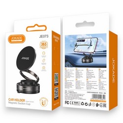 Автотримач Jokade JE073 Magnetic suction cup holder Black - Фото 1