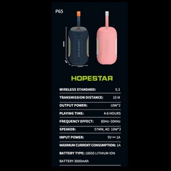 Колонка Hopestar P65 Black - Фото 1