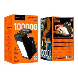 Power Bank Hoco DB49 Action 22,5W 100000mAh Black - Фото 1