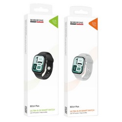 Smart watch Borofone BD14 Plus Black - Фото 1