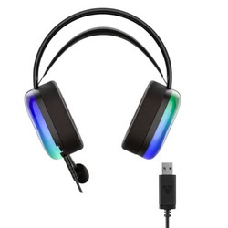 Навушники комп'ютерні Fantech HG29 Aurora 7.1 Black - Фото 2