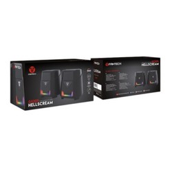Колонки комп'ютерні Fantech GS205 Hellscream Black - Photo 1