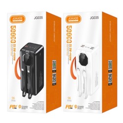 Power Bank Jokade JG035 22.5W+PD20W fully compatible with cable 50000 Black - Фото 1