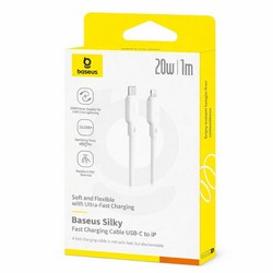 USB кабель Baseus Silky Series 20W USB-C to Lightning Black - Фото 1