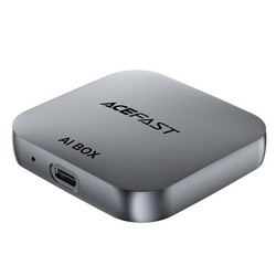 Автомобільний бездротовий CarPlay Acefast QC2 AI Box + Android auto wireless adapter Grey - Фото 3