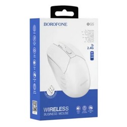 Мишка бездротова Borofone BG5 White - Фото 1