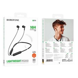 Stereo Bluetooth Headset Borofone BE70 Black - Фото 1