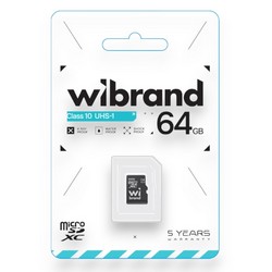 microSD Wibrand 64Gb class 10 - Фото 1