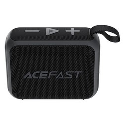 Колонка портативна Acefast K4 Go portable wireless speaker (5W,IPX7) Black - Фото 2