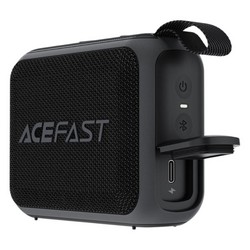Колонка портативна Acefast K4 Go portable wireless speaker (5W,IPX7) Black - Фото 3