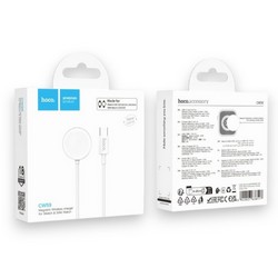 Бездротовий зарядний пристрій Hoco CW59 iWatch White - Фото 1
