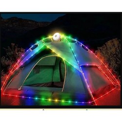Лампа XO YH13 для кемпінгу з LED стрічкою 10 м Yellow - Photo 2