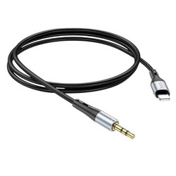 Audio кабель Hoco UPA22 Jack 3.5 2pin - Lightning Black - Photo 2