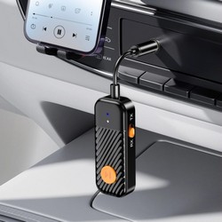 Bluetooth receiver Jokade JH066 AUX with cable Black - Фото 2