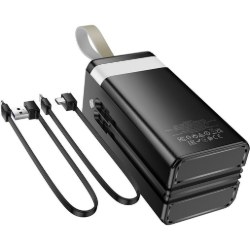Power Bank Hoco DB58B Plentiful 22.5W fully compatible 50000mAh Black - Фото 3