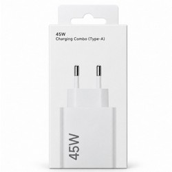 Мережевий адаптер Xiaomi 45W Turbo Charg USB-A (MDY-17-EF) AAA White - Фото 1