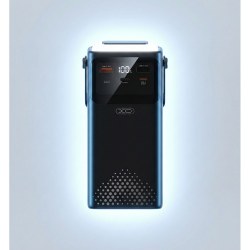 Power bank XO PR285 USB-C PD20W USB-A 22,5W з ліхтариком 30000 mAh Black - Photo 3
