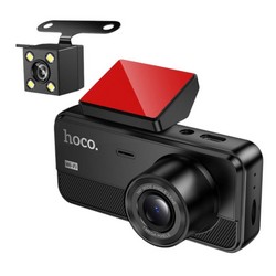 Відеореєстратор Hoco DV15 Wifi (3 камери) Black - Photo 2