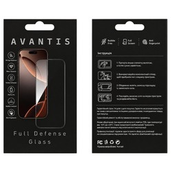 Захисне скло Avantis 5D Full Defense для Xiaomi Redmi Note 17 4G/5G Black - Фото 1