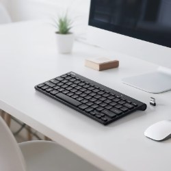 Клавіатура комп'ютерна бездротова Hoco GM70 Dragon 2,4G Black - Photo 4
