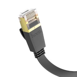 Кабель мережевий LANRJ45 Hoco US07 10m Black - Photo 2