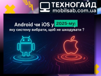 Android чи iOS у 2025: яку систему обрати сьогодні