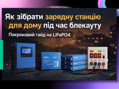 Як зібрати зарядну станцію для дому під час блекауту